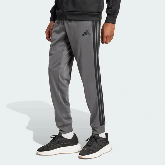 Adidas Men's Charcoal Joggers - Picture 1 of 5